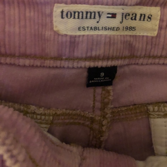 Just in Like New Tommy Hilfiger Pale Purple Corduroy Pants and Jacket set - Picture 7 of 7